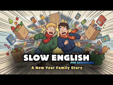 A New Year Family Story | Easy English Listening Story (A2 Level) – Giving and Kindness