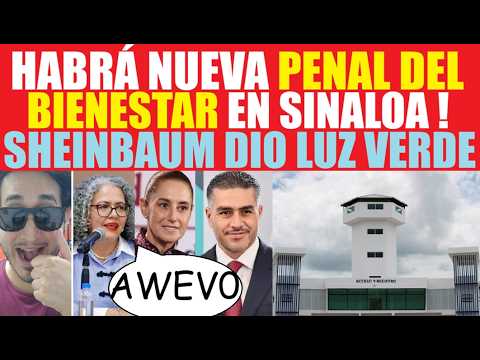 IT'S OFFICIAL! There will be a NEW PRISON in Sinaloa, announced Batman Harfuch, because the feder...