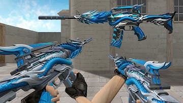 M4A1-S Azure Dragon for Counter-Strike 1.6