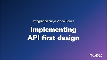 Implementing API first design