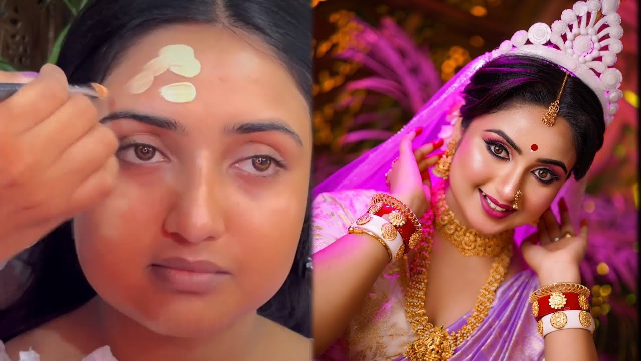 Waterproof Bridal Makeup Tutorials | long lasting Makeup Tutorials