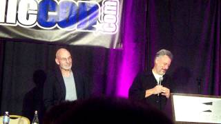 Patrick Stewart & John DeLancie - Dallas ComicCon 2012