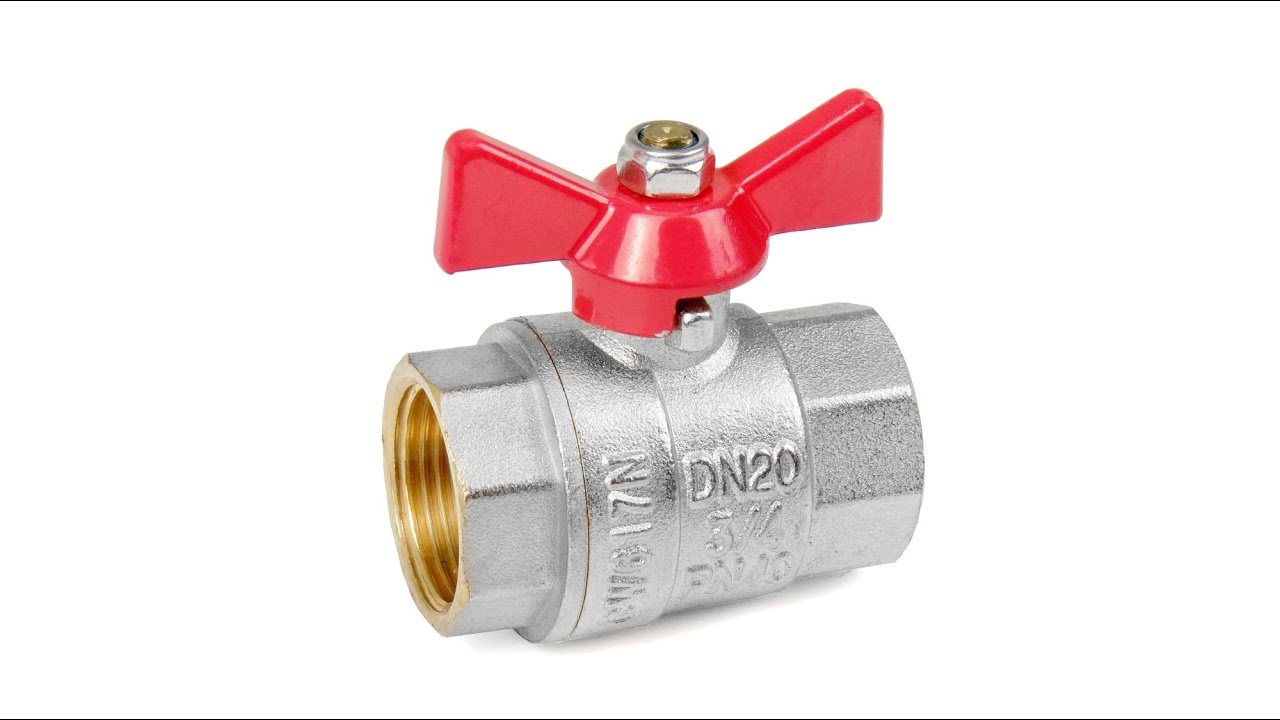 КРАН ШАРОВОЙ VALTEC VT.217.N.05 BASE 3/4 ДЮЙМА F-F - YouTube