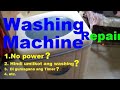 WASHING MACHINE Repair Tutorial (Tagalog)