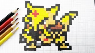 How To Draw Kadabra Pokemon Pixel Art