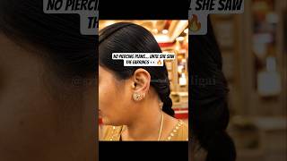 cute gold earring #gold #viral #jewellery #babygirl