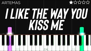 Artemas - i like the way you kiss me | EASY Piano Tutorial