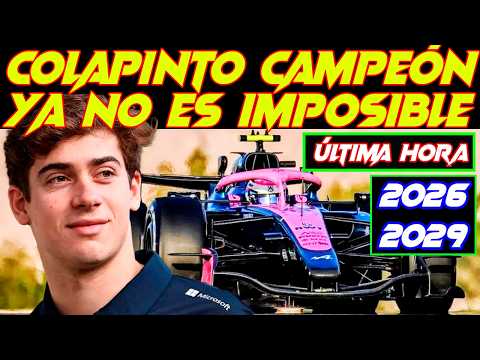 BRIATORE HA DADO PASOS DE GIGANTE CON ALPINE F1 Y ABRE LA VENTANA AL ASALTO DE COLAPINTO AL MUNDIAL