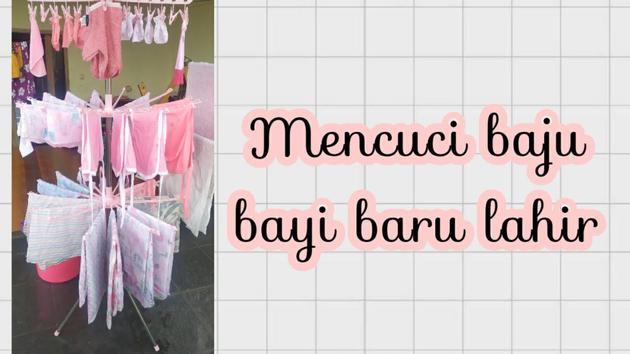  cara  mencuci baju  bayi  newborn YouTube