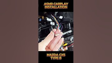 ASMR: Mazda CX5 2012-2017 Apple Carplay & Android Auto Head Unit Installation🚘 Link in Bio