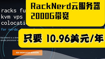 北美知名VPS大厂RackNerd特价VPS一年只需10.96美元，详解如何购买的详细教程