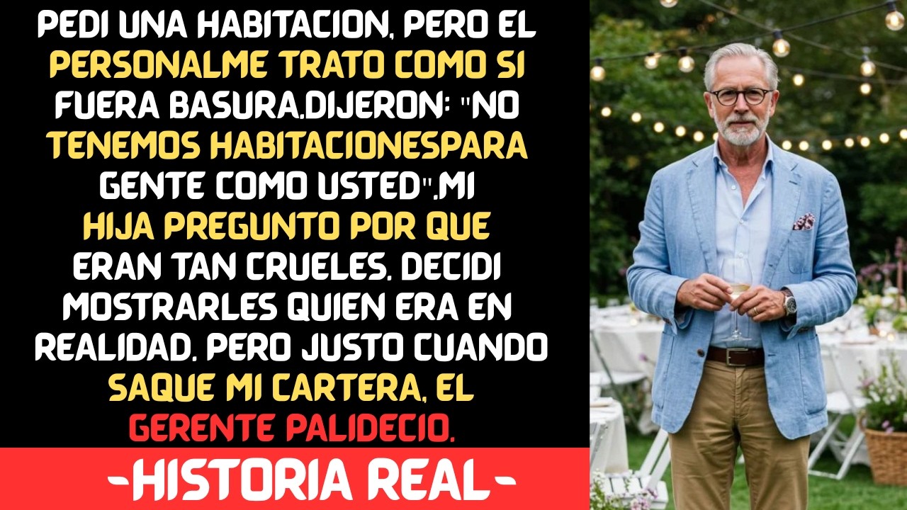 Eran las 11:47 de la noche, llovía a cántaros y llevaba a mi hija dormida en brazos, con un ramo de lirios para la tumba de mi mujer. Entré en el hotel que cofundé y la recepcionista me miró de...