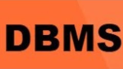 DBMS | BCSL-034 | BCA | IGNOU | 1619P | 25th June 2020 | 6.30 PM
