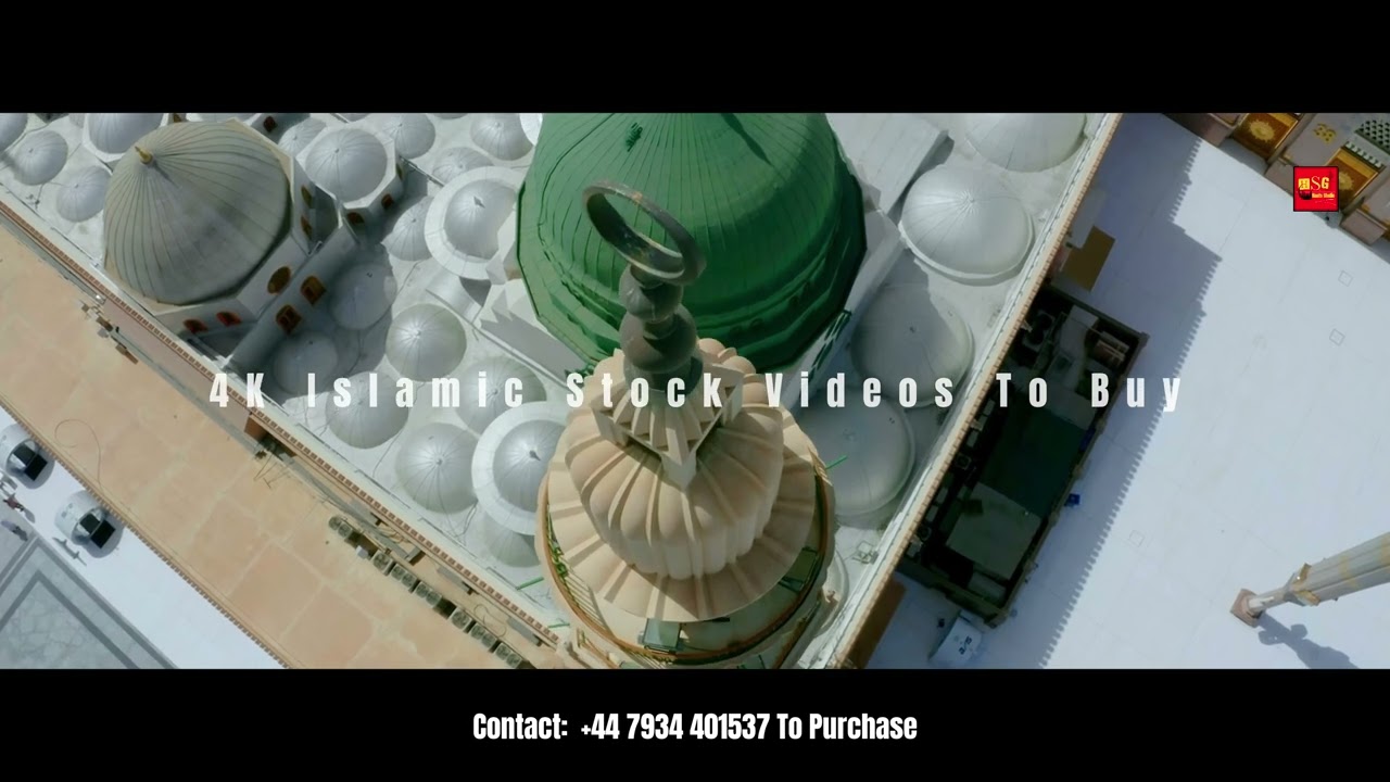 Beautiful Madina 4K Stock Footage 70 | Available To Purchase | Royalty-Free Islamic Stock Videos