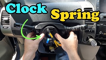 Vervanging van klokveer, rolconnector en spiraalconnector van Toyota Prius 2004-2009