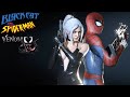 Resident evil 3 remake  jill black cat  carlos spiderman  nemesis venom