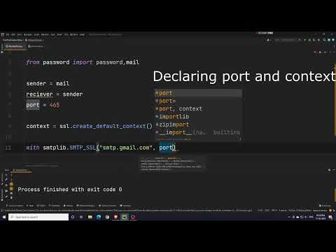 How to send email using Python