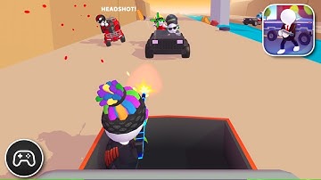 Rage Road: Car Shooting Game - Gameplay Walkthrough Part 15 - Game Levels 50-52 (iOS, Android)