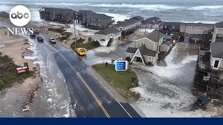 Noreaster Hits East Coast With Heavy Rain, High Winds