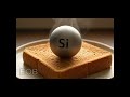 Periodic Elements on Bread | ASMR Videos #asmrvideo #minisatisfying #viral #periodictable #aiasmr