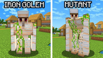 How to summon an MUTANT IRON GOLEM in Minecraft?
