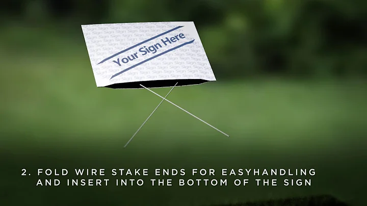 How to Setup our Bandit Signs - Fast and Easy