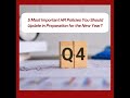 Update HR Policies for 2025!