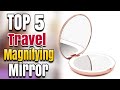 Best travel magnifying mirror with light