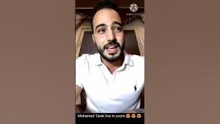 Mohamed Tarek live in zoom 😍 😍 😍