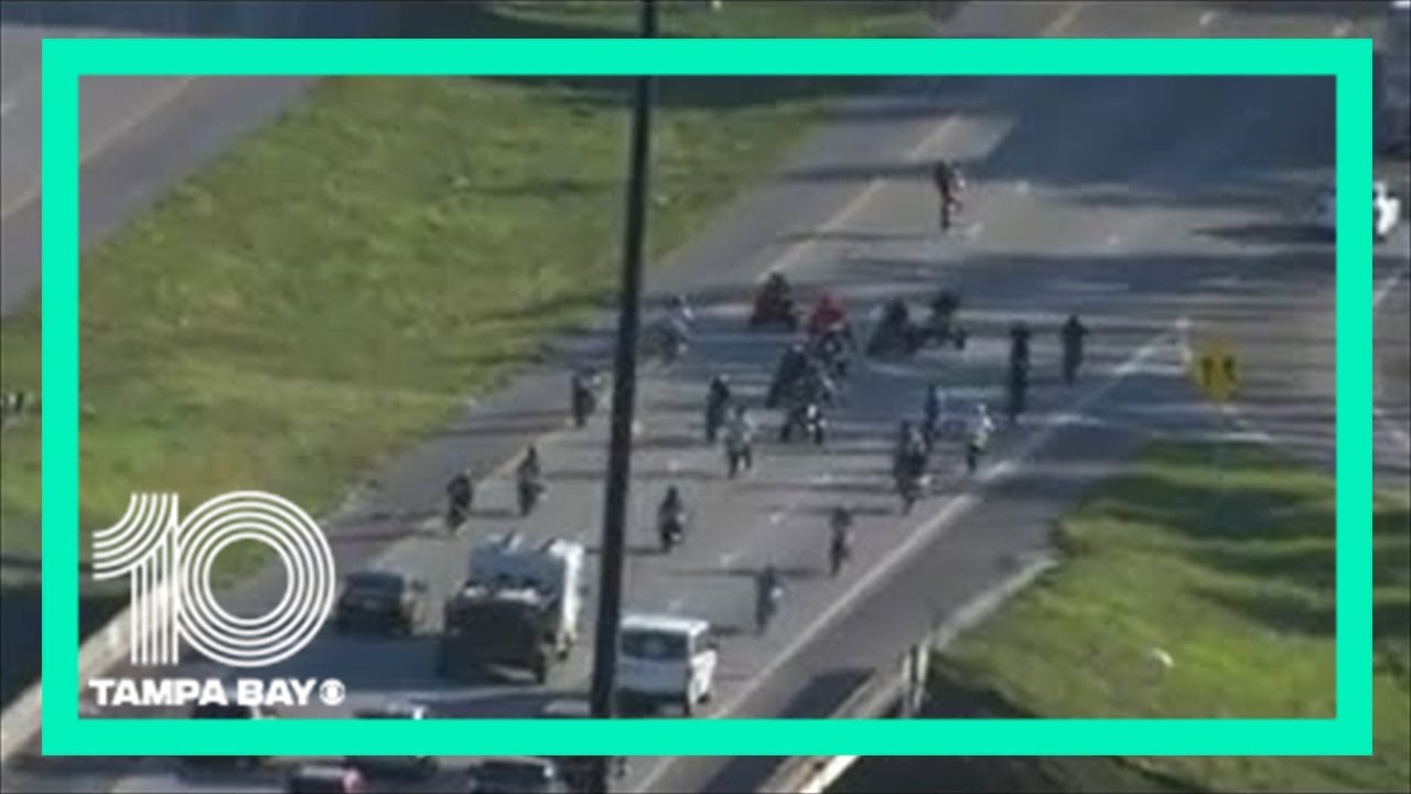 Wheels Up, Guns Down motorcyclists, bicyclists ride down Miami highways