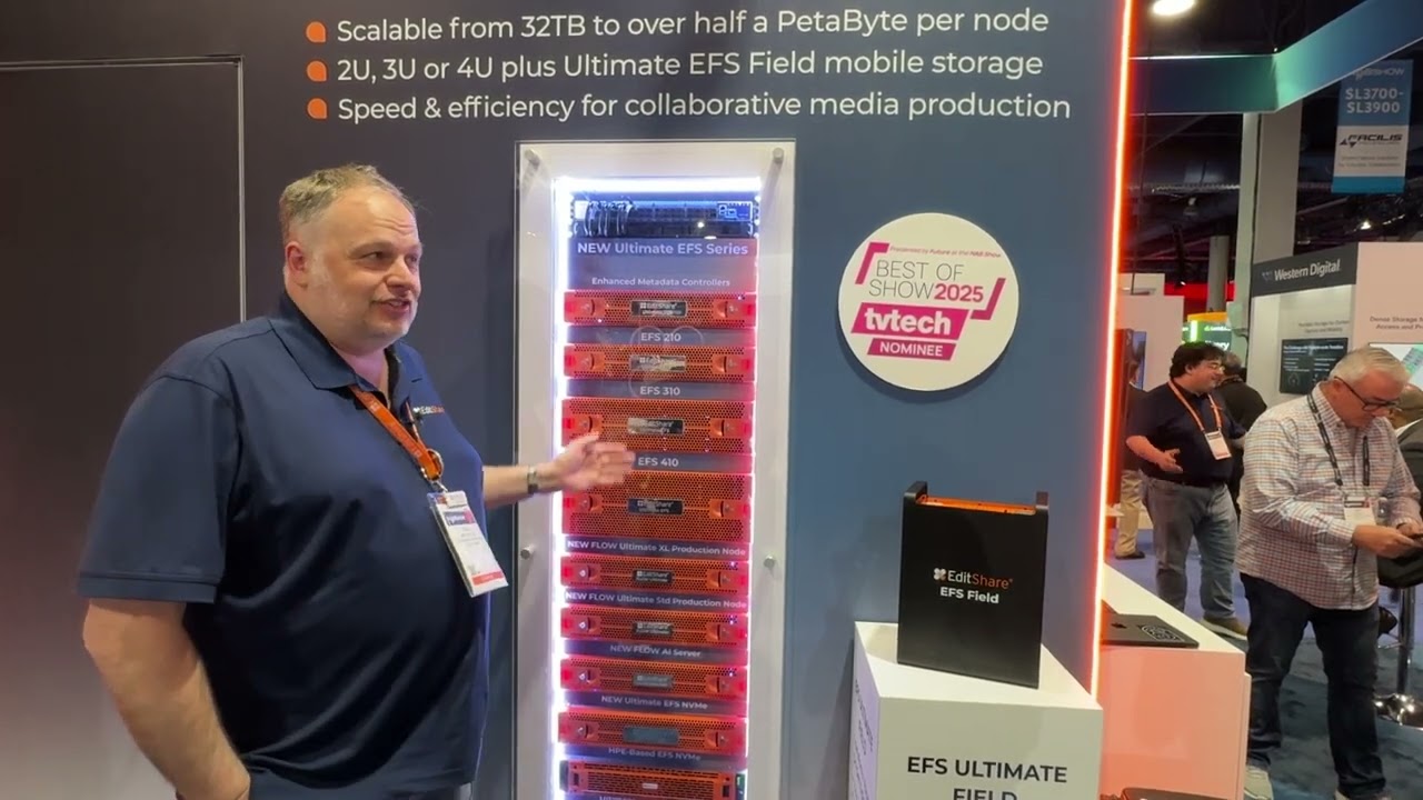 EditShare at NAB 2025 | Seamless Collaboration from Storyboard to Screen