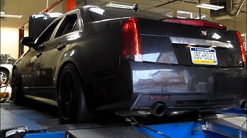 CTS-V on the dyno