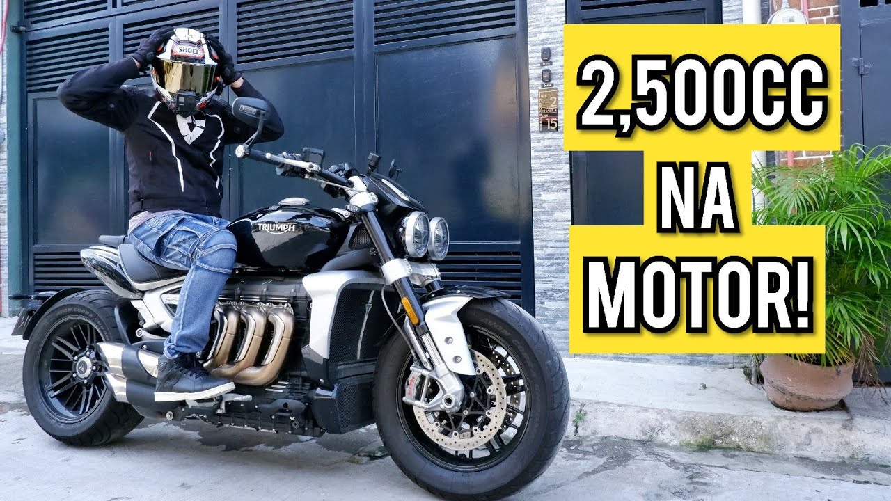 First Ride sa Triumph Rocket 3R | Jao Moto