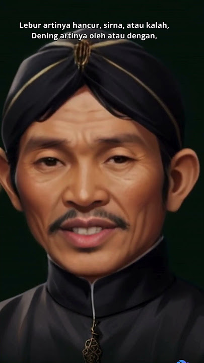Suro Diro Jaya Ningrat Lebur Dening Pangastuti, Ungkapan Ronggowarsito #sejarahjawa #videoshort