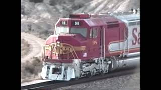 Santa Fe action on Cajon Pass in 1991