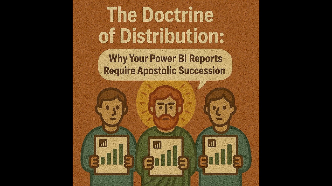 Power BI Report Governance: The Doctrine of Distribution for Truthful Dashboards