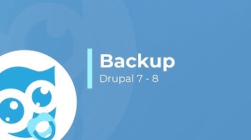Как сделать бэкап сайта drupal 7 и drupal 8