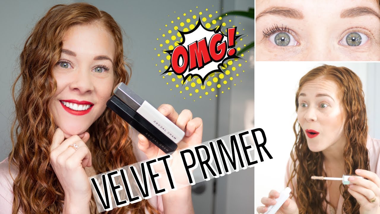 MARC JACOBS BEAUTY VELVET PRIMER  & VELVET NOIR MASCARA | REVIEW