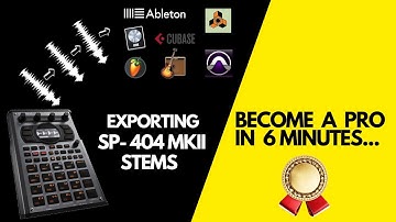 Export Pattern Stems From the SP-404 MK 2 Into Your Daw Like A Pro