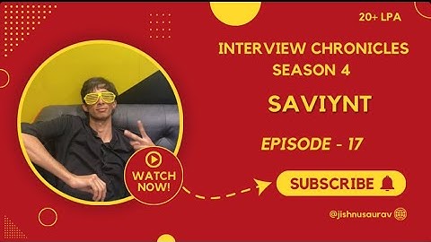 Saviynt Interview Experience | Interview Chronicles | 2025 | #placement