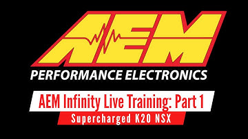 AEM Infinity Live Training: K20 Supercharged NSX Part 1 | Evans Performance Academy