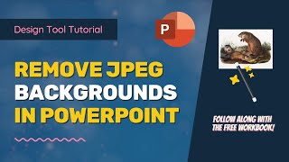 How to Remove JPEG Photo Backgrounds in PowerPoint | Easy Design Tutorial!