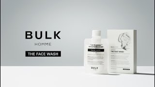 BULK HOMME - THE FACE WASH（ザ フェイスウォッシュ：洗顔料）