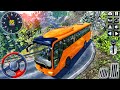 Offroad Tourist Coach Bus Driving - Passengers Transporter Uphill Drive Simulator - Android GamePlay