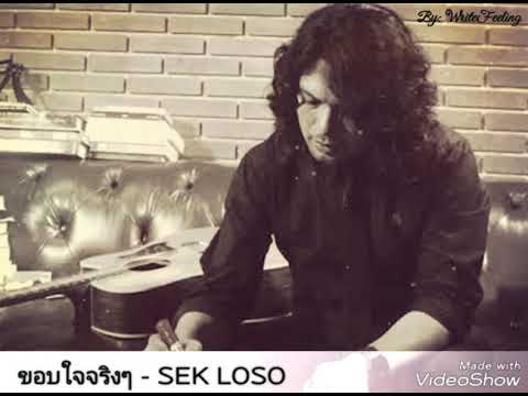 ฟังเพลง - ขอบใจจริง ๆ เสก โลโซ Sek Loso - YouTube