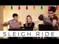 Sleigh ride for two flutes  violin  katieflute  friends