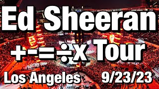 Ed Sheeran : +-=÷x Tour | SoFi Stadium, Los Angeles, 9\/23\/23