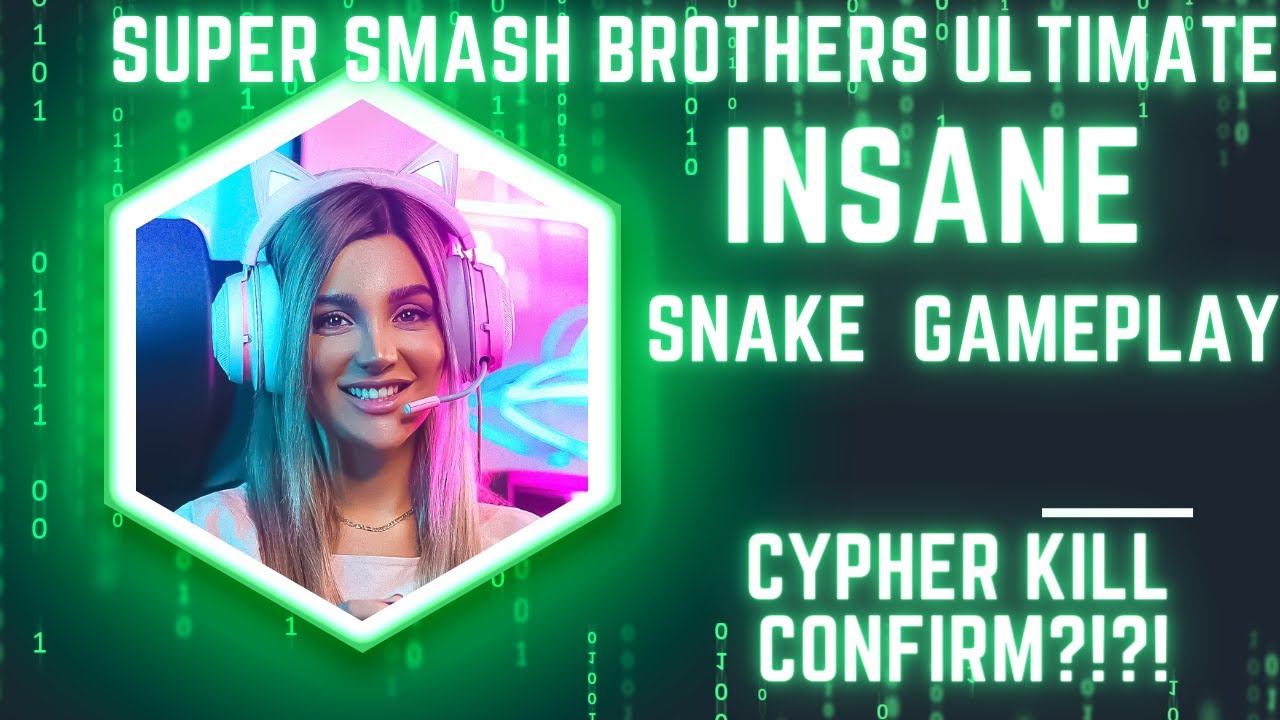 Super Smash Brothers Ultimate INSANE Snake Gameplay - Cypher Kill Super Smash Brothers Ultimate INSANE Snake Gameplay - Cypher Kill