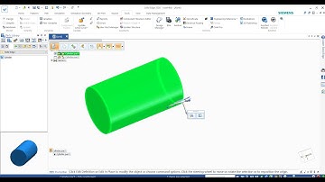 Solid Edge Cylinder Design for Harness