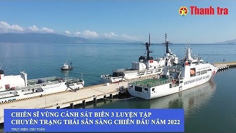 Chiến sĩ Bộ Tư lệnh Vùng Cảnh sát biển 3 luyện tập chuyển trạng thái sẵn sàng chiến đấu năm 2022